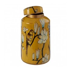 Tropical Ochre Ceramic Jar Image