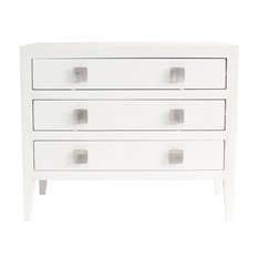 Turnbury 3 Drawer Chest of Drawers White Image