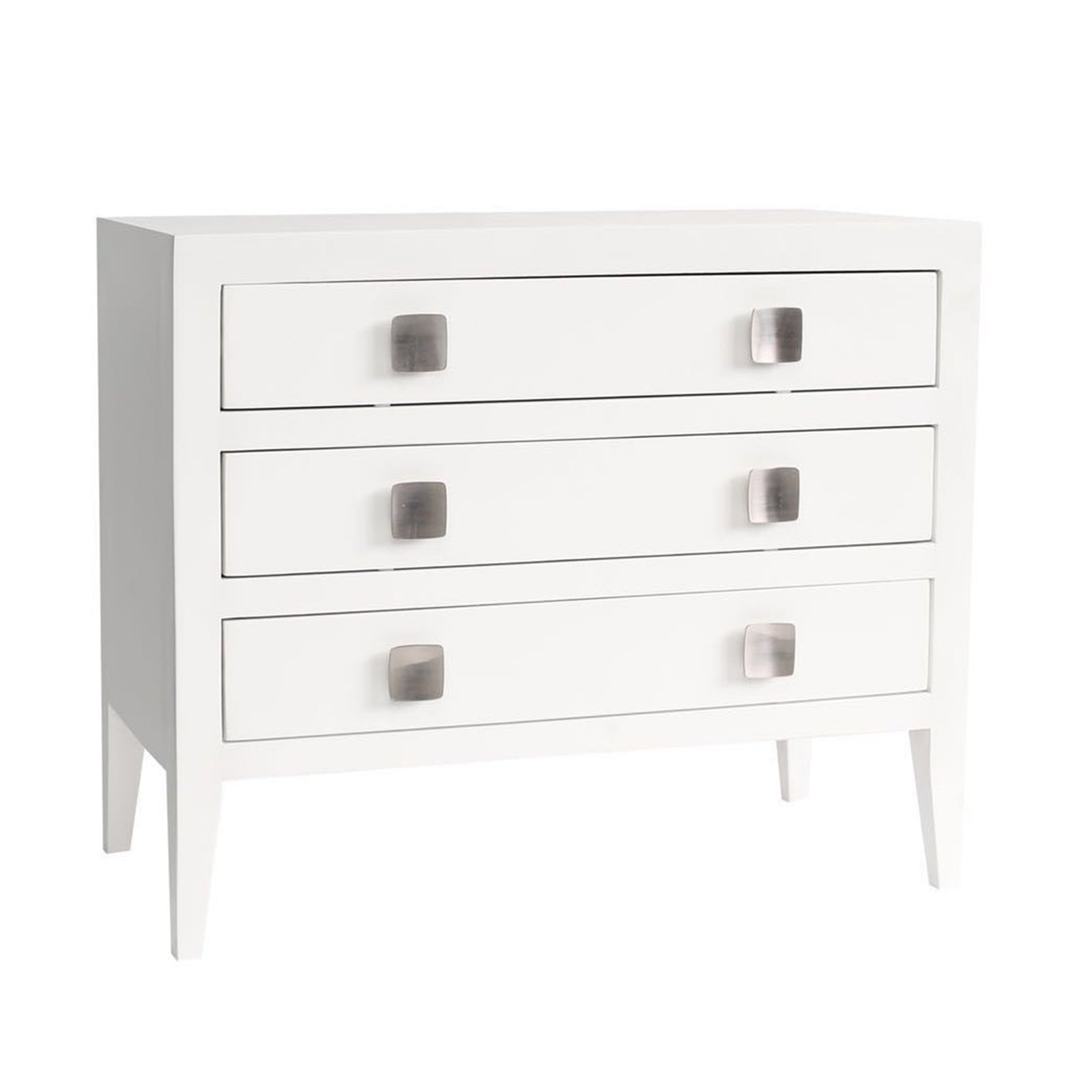 Turnbury 3 Drawer Chest of Drawers White