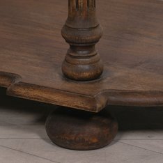 Vintage Cedar Wood Console Table Image