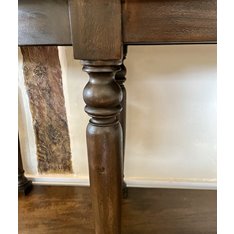 Colonial Hall Table Georgian Walnut Mahogany Image