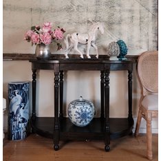 VintageColonial Hall Table Georgian Mahogany Image