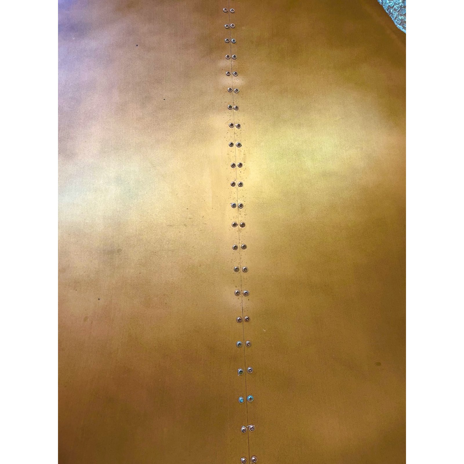 Vintage Copper Colour Navigator Trunk - Second Image