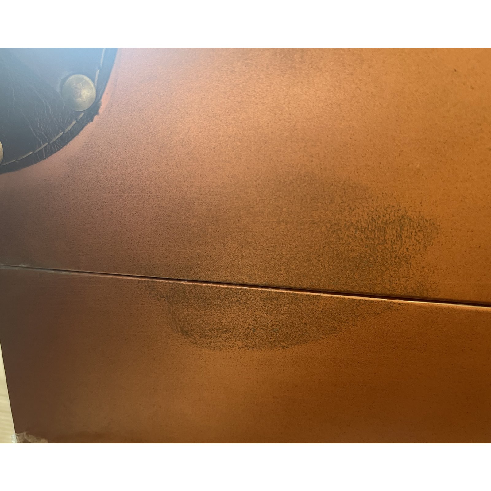Vintage Copper Colour Navigator Trunk - Second Image