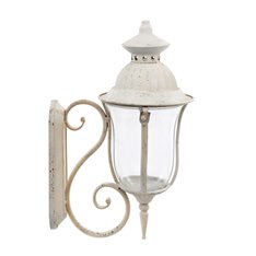 Vintage Cream Lantern and Bracket  Image