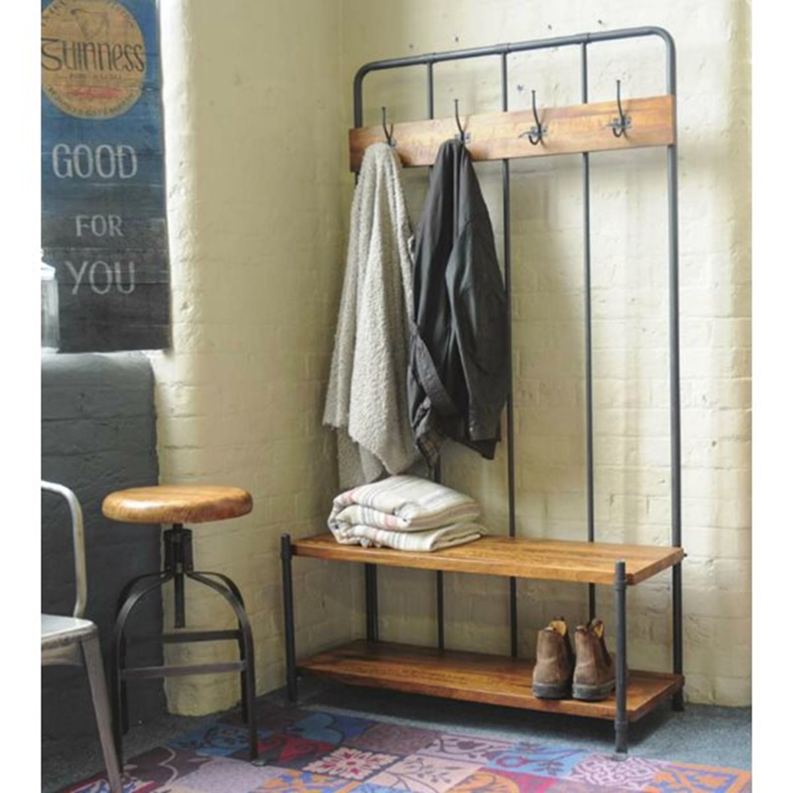 Vintage shop hall stand