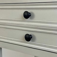 Vintage Ivory Bedside Table Image