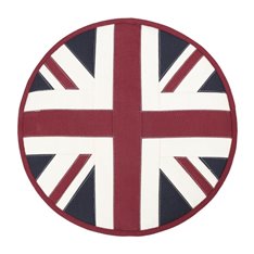 Bright White Union Jack AGA Hob Cover Image