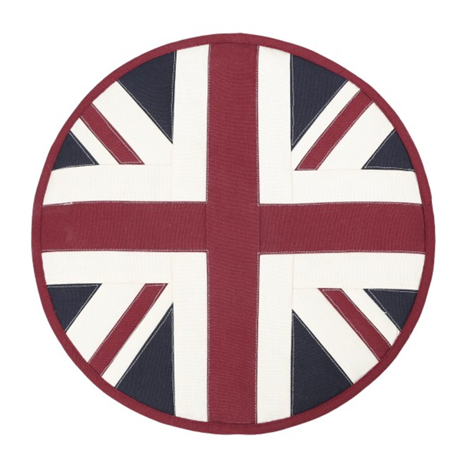 Bright White Union Jack AGA Hob Cover Image