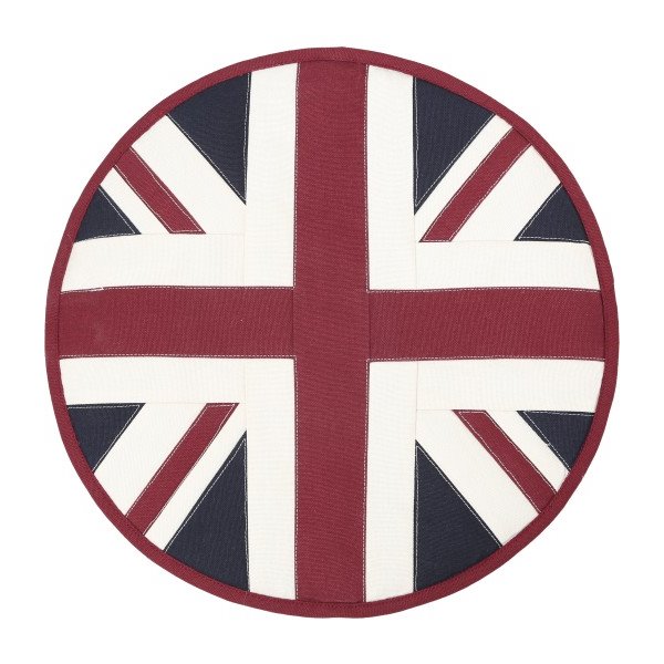 Vintage Ivory White Union Jack AGA Hob Cover
