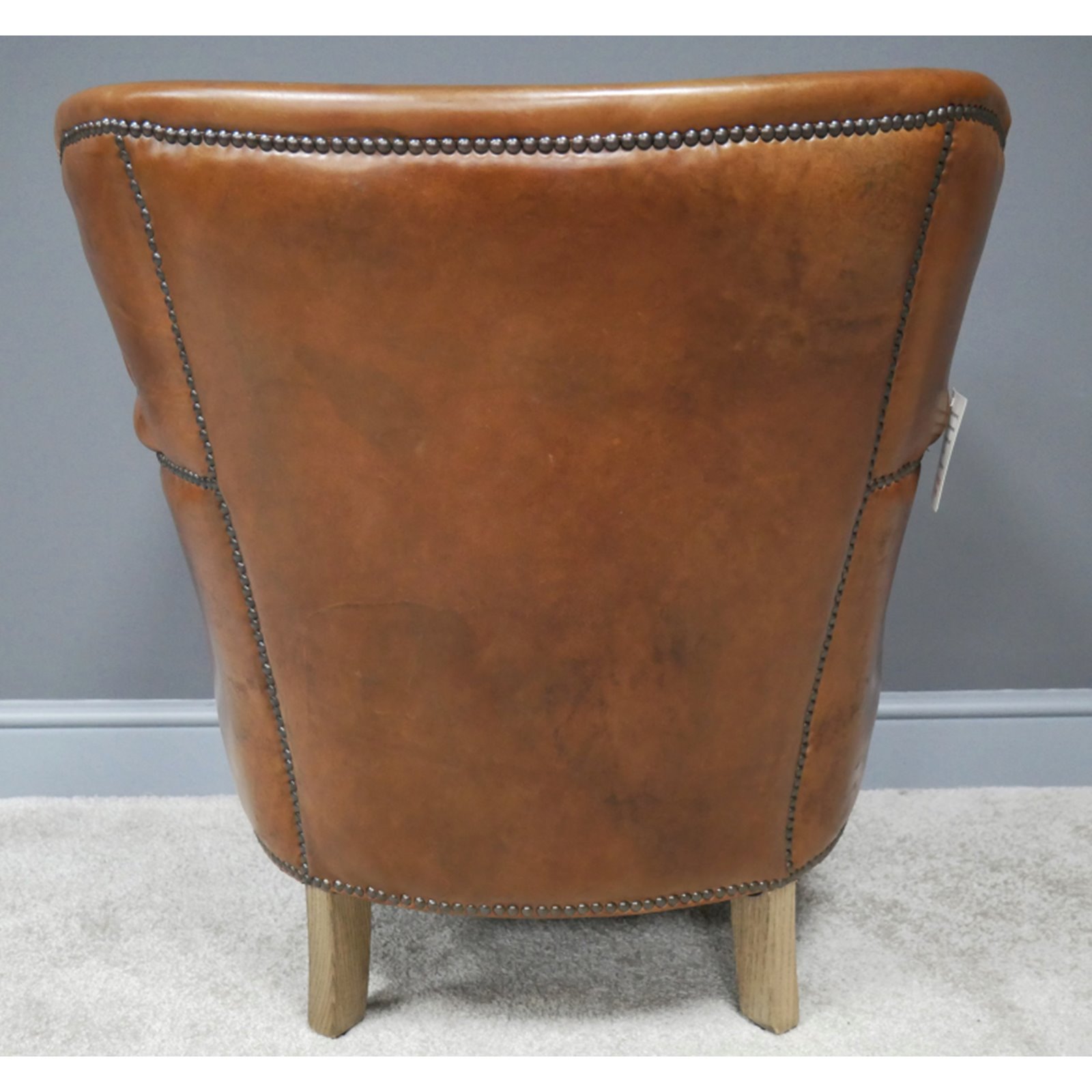 Vintage Leather Club Armchair Image