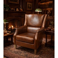 Vintage Leather Club Armchair Image