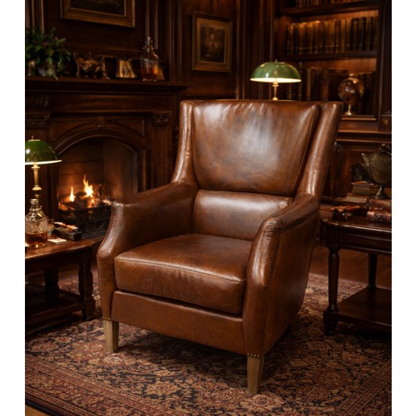 Vintage Leather Club Armchair