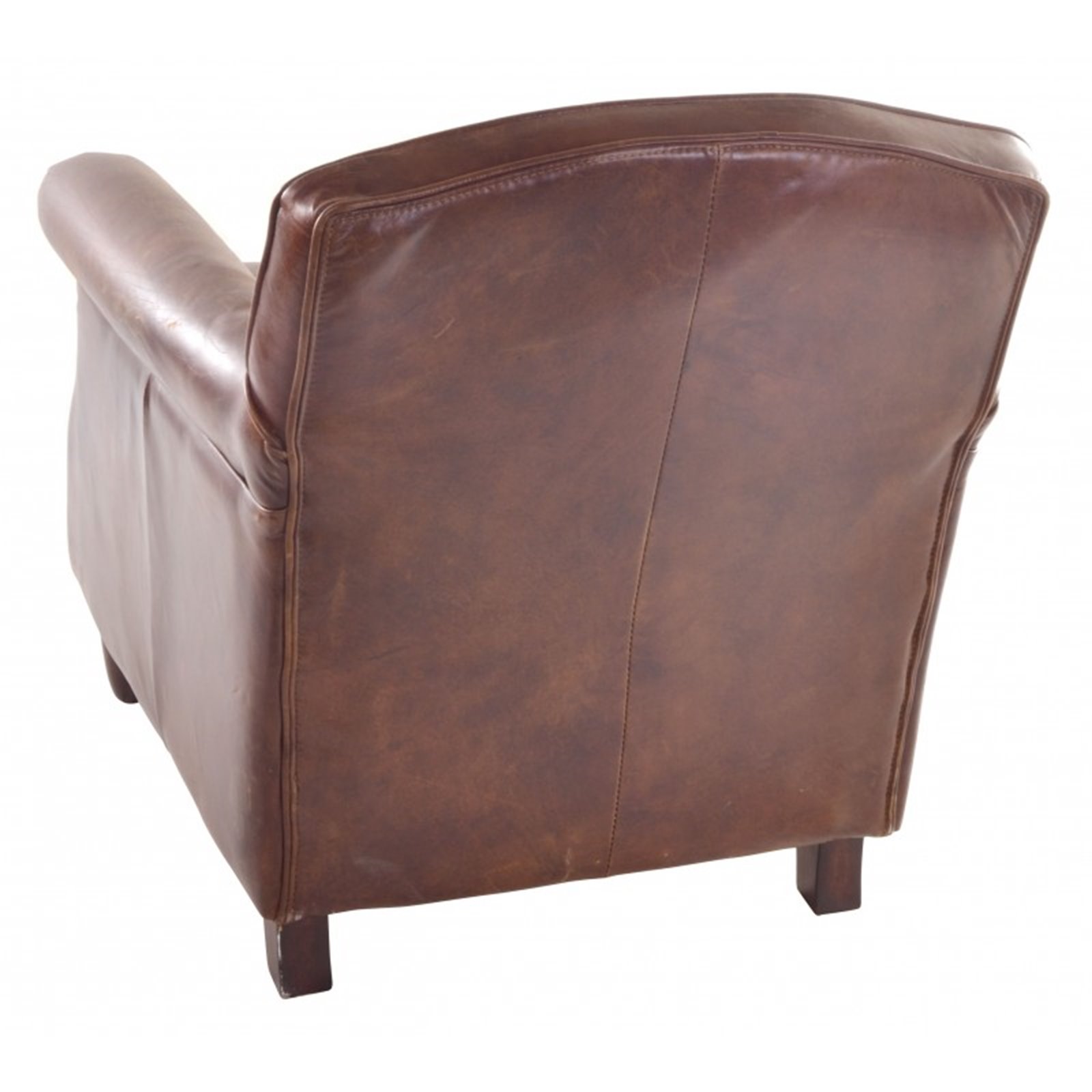 Vintage Leather Studded Armchair Image