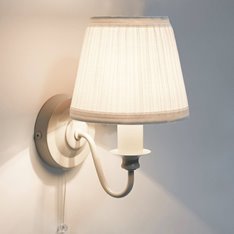 Vintage White Wall Light Image