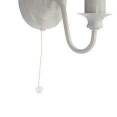 Vintage White Wall Light Image