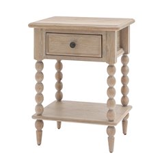 Washed Bobbin One Drawer Bedside cabinet  Image