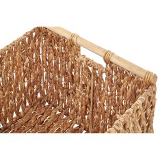 Large Water Hyacinth Storage Basket Image