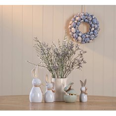 Wedgewood Blue Easter Egg Wreath Image