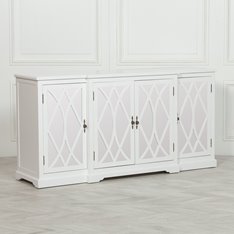 Ivory Breakfront Glazed Sideboard Image