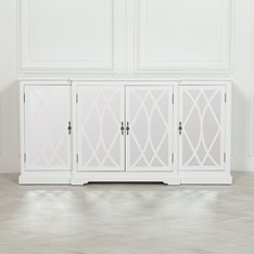 Ivory Breakfront Glazed Sideboard Image