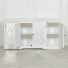 Ivory Breakfront Glazed Sideboard Image