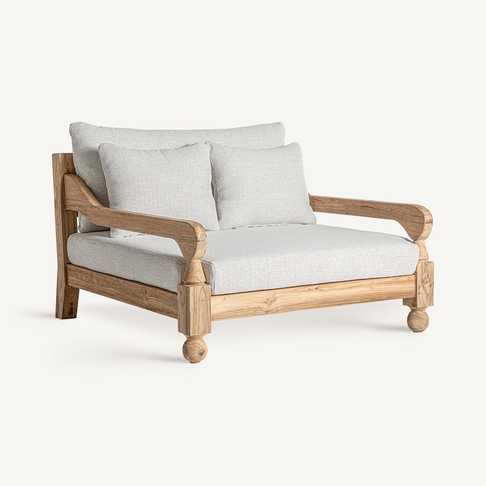 Jaipur Large Rustic Outdoor Sofa Image
