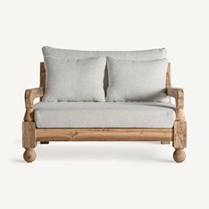 Jaipur Large Rustic Outdoor Sofa Image