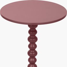 Witney Bobbin Round Side Table - Mulberry Image