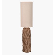 Woven Seagrass Floor Lamp Image