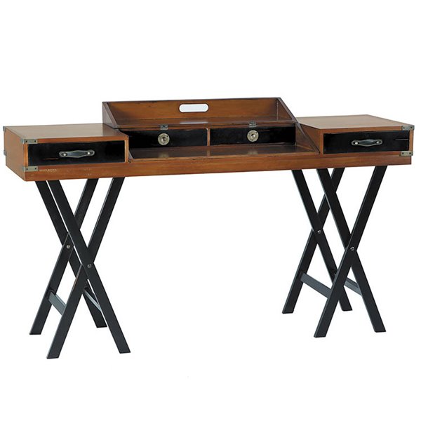 Writing Desk with Cross Legs